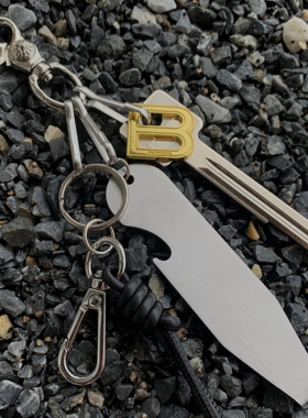 ironworks克罗手作新款钥匙扣cleanfit裤挂件多功能开瓶器包挂饰