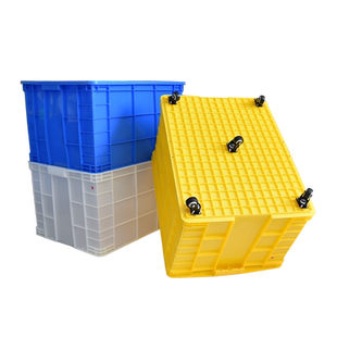 加厚塑料箱755周转箱长方形大号收纳胶框工业胶箱收纳箱