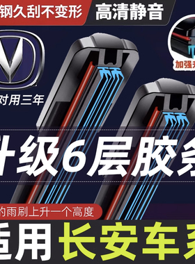 适用于长安Lumin糯玉米奔奔EStar新能源EV无骨雨刮器21MINI雨刷