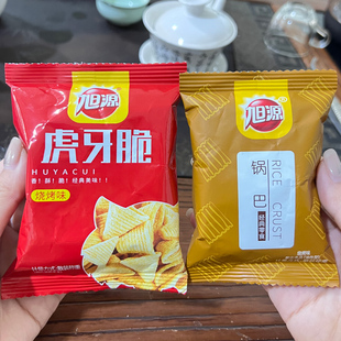 旭源虎牙脆妙脆角三角尖角牛角小包装锅巴小零食联名款虎角脆整箱