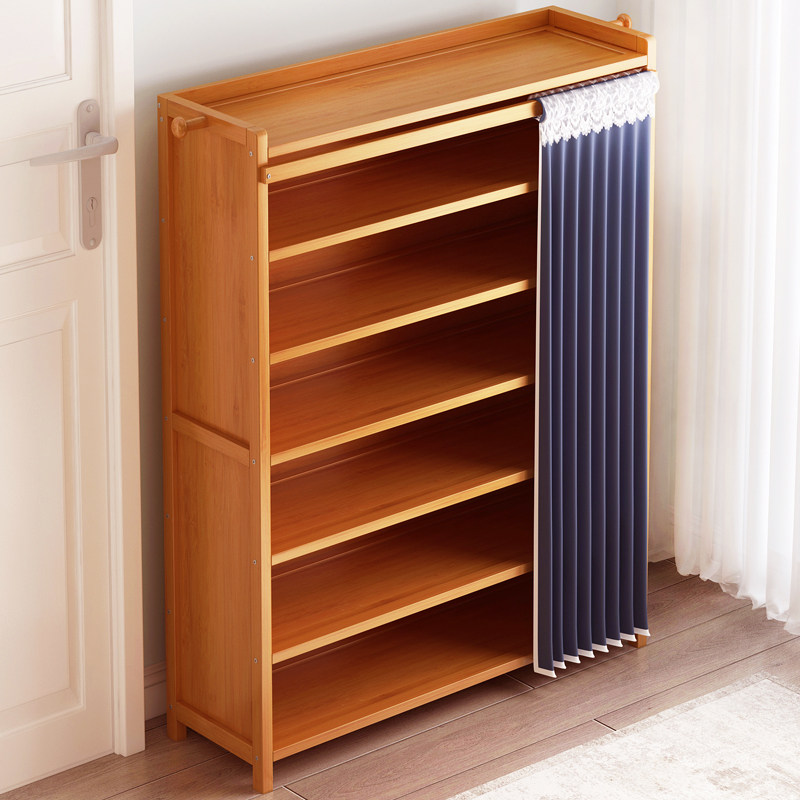 楠竹鞋架子简易客厅门口经济型实木家用多层收纳置物架小鞋柜落地,住宅家具,鞋架,淘宝优惠券,粉丝福利购,淘宝优惠卷