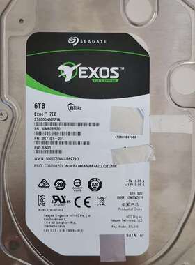 议价20个 ST6000NM021A 盘适用