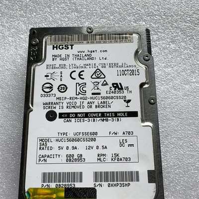 议价HGST  600G 15K HUC156060CSS2适用