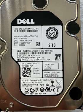 议价/Dell戴尔 0MP6GM WD2004FBYZ适用