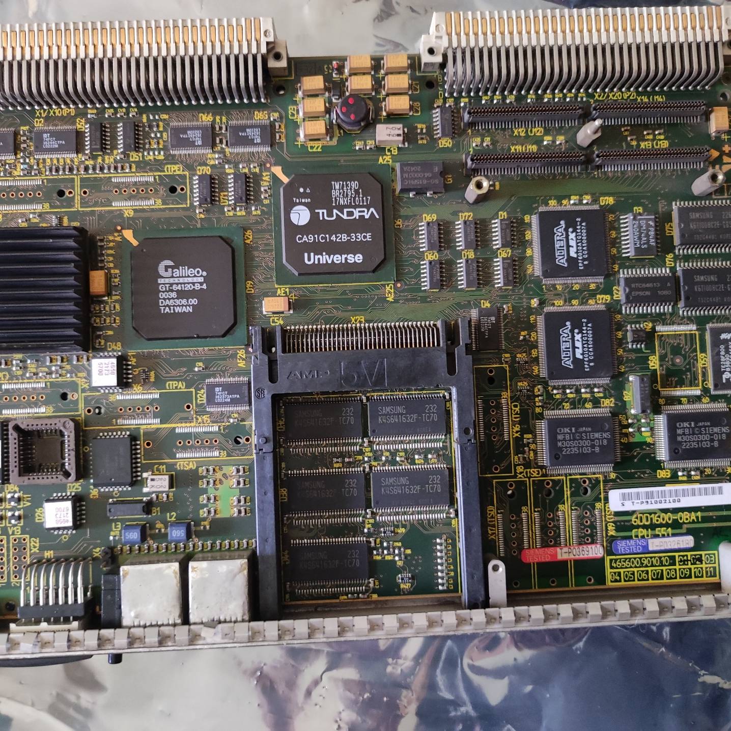 议价CPU551板子，6DD1600-0BA1，功能正常，适用