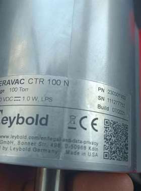 议价莱宝真空计  R100N.  100Torr   功能包适用