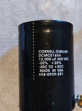 议价进口电容10000uf 400V,DCMCE1654，九适用