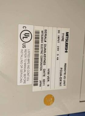 议价FCUA-DX141远程io模块，RX341A  RX3适用
