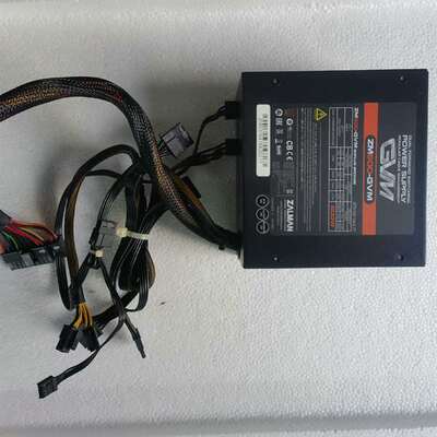 议价ZALMAN 扎曼ZM600-GVM 电源600W半模组电源适用