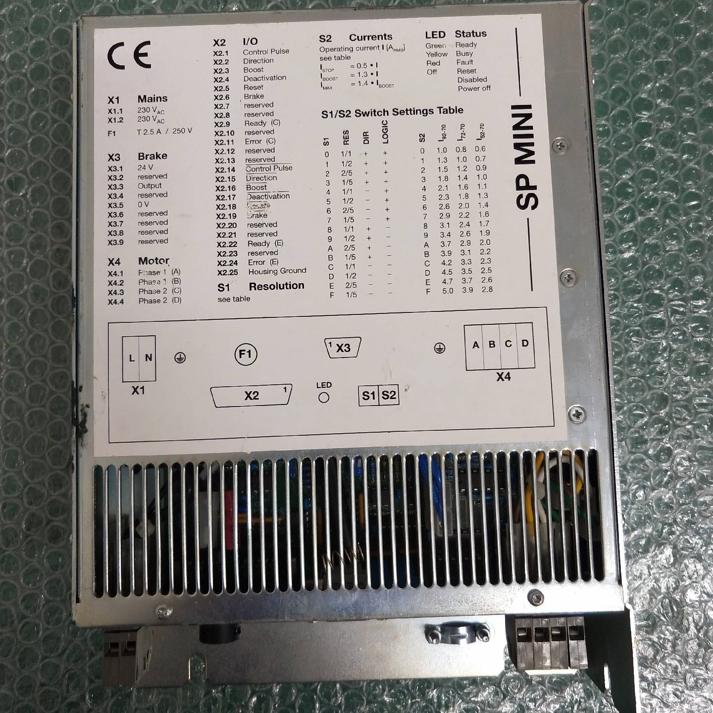 议价GSP92-70型PHYTRON驱动器适用