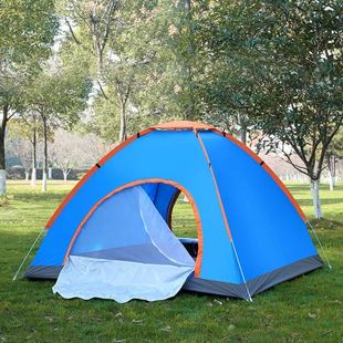 户外帐篷便携式 折叠野外露营公园野餐全自动防风防晒隔热手抛帐篷