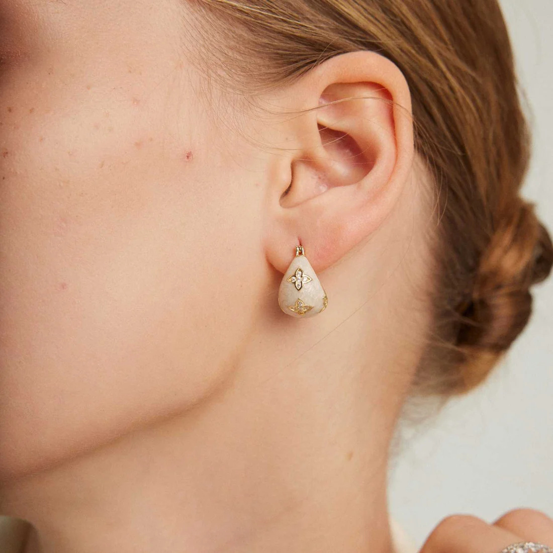 安娜路易莎s925纯银轻奢耳环