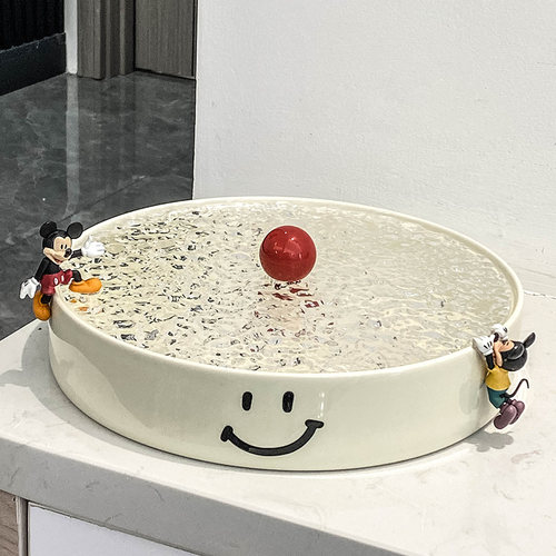 随沐陶瓷小清新简约果盘