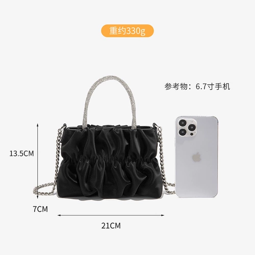 Clever & Ketch Ms. Footing Hands Bad Bag Girl 2024 Новая ниша старшая старшая сенсорная облачная сумка