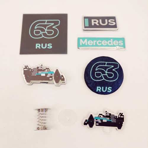 RUS拉塞尔63号车手主题周边