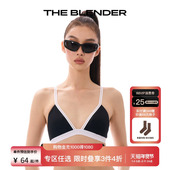 内衣女套装 Blender无钢圈撞色三角杯法式 3件4折 The