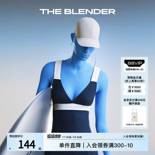 泳装复古高腰温泉修身连体泳衣