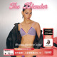 女 Blender「情人节系列」撞色网纱拼接低腰绑带内裤 新品 The