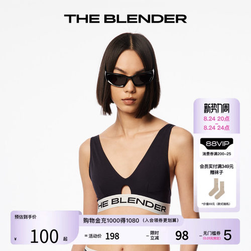 TheBlenderlogo织带深V三角杯
