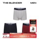 平角内裤 The Blender无缝针织logo黑织带舒适透气男士