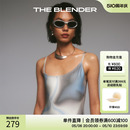 新品 Blender The 连体露背海边辣妹高级感泳衣女2024新款 泳装