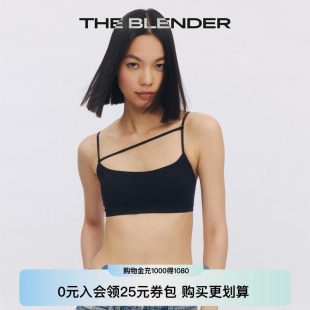 固定胸垫可调节肩带背心款 Blender25夏季 新品 美背内衣女 The