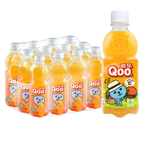 酷儿300ml*24瓶 迷你装 酷儿橙汁味饮料 果味整箱促销包邮