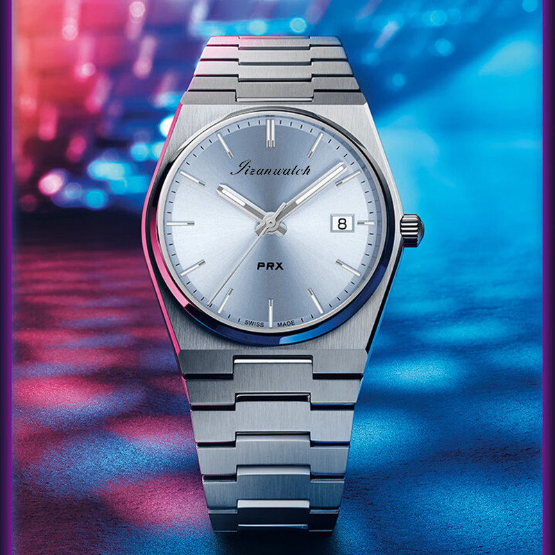 PRX超级玩家手表男女款女士轻奢小众复古金表2023新款学生情侣表