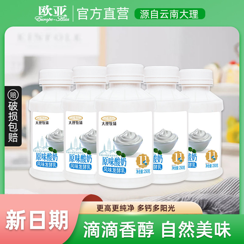 欧亚大理牧场原味酸奶250g*低温酸奶