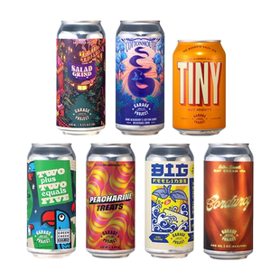 新西兰进口车库计划浑浊IPA日出银河山谷双倍精酿啤酒绿颊鹦鹉