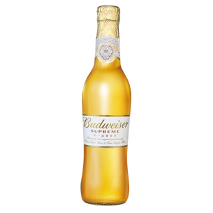 送礼KTV聚会Budweiser百威啤酒金尊啤酒麦芽330ml5/6/12/24瓶整箱