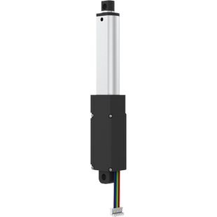 带编码器微型电动推杆电机直流24v迷你直线往复式伸缩推拉撑杆12v