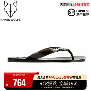 Naked Wolfe英国潮牌/Surfing Thong人字拖男夏防滑沙滩拖鞋休闲