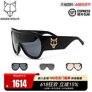 Naked Wolfe英国潮牌/KIM防晒UV镜墨镜男太阳镜女款2026新款时尚