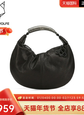 Naked Wolfe英国潮牌/Colorado时尚圆形手提斜挎单肩新款女包潮