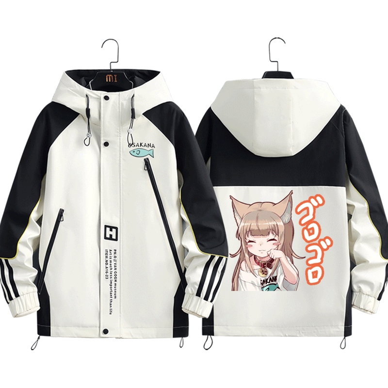 原猫娘连帽春秋季宽松