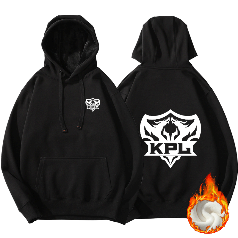 kpl比赛服荣耀周边加绒连帽队服
