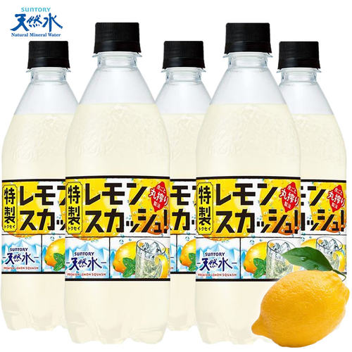 三得利天然水柠檬味碳酸joynuts