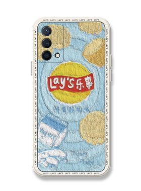 油画乐事薯片适用oppok9手机壳oppok7x全包防摔k9pro保护套k9s液态硅胶k9x趣味oppok5高级感k3搞怪k1情侣k7男