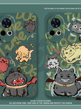 恶魔小猫适用华为nova12手机壳nova11ultra高级感12pro美式10se女智选hinova10proo保护套5z卡通5i小众防摔2s