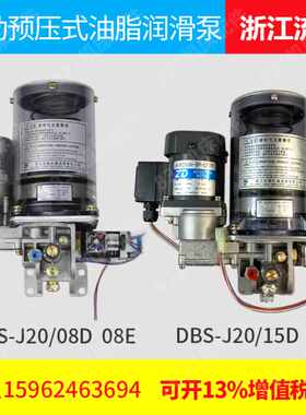 浙江流遍电动油脂润滑泵15E08D冲床黄油泵DBS-J20/15D15DK08E/8EK