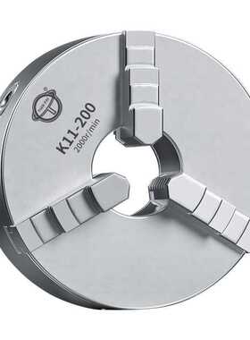 三爪卡盘天牌天一自定心K11手动三抓夹头机床车床数控16020025032