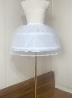 洛丽塔Lolita 裙撑鱼骨45cm可调节表演日常成人公主裙礼服暴力撑