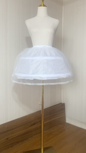 洛丽塔Lolita 裙撑鱼骨45cm可调节表演日常女童公主裙礼服暴力撑