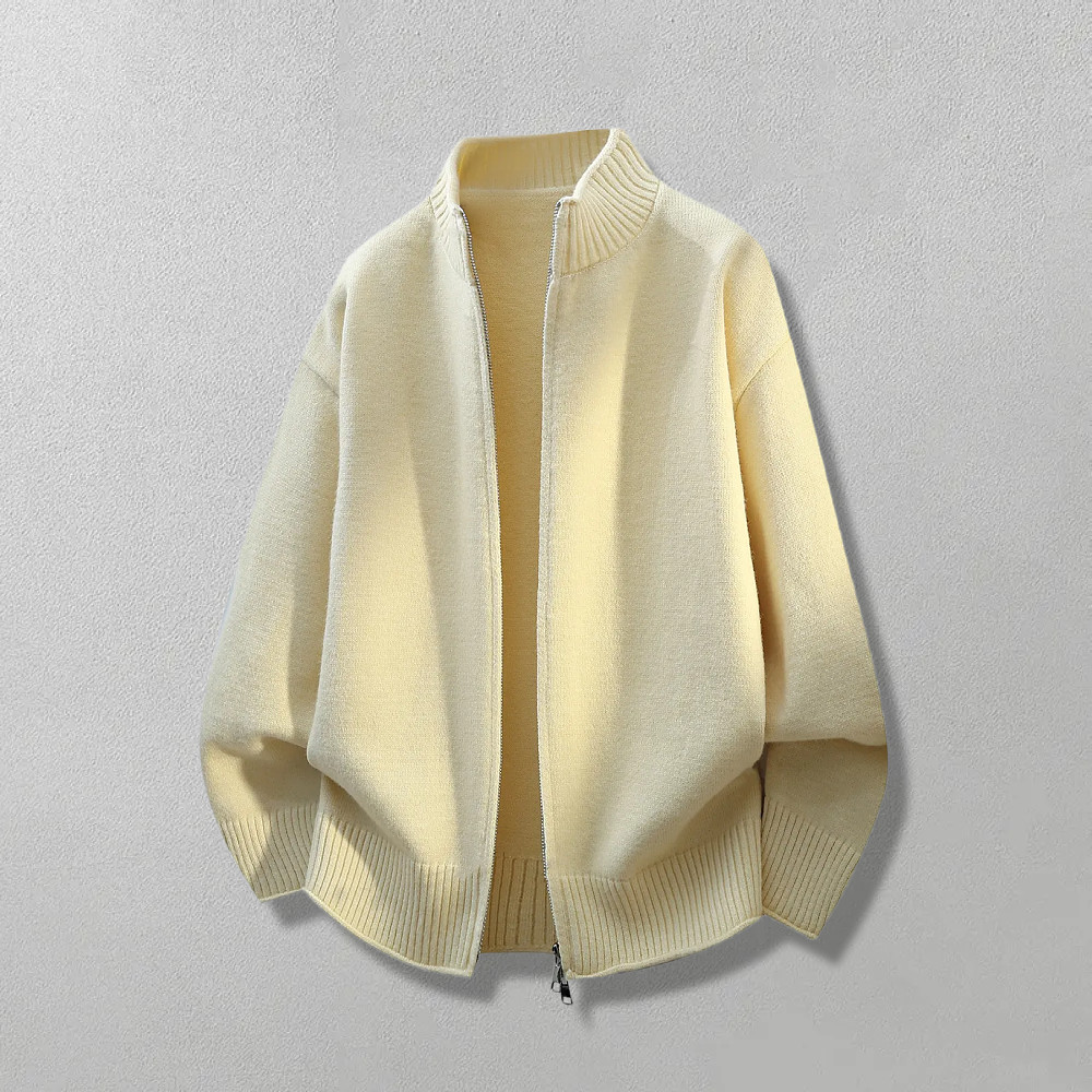 『星芒』汉序设计感 秋冬季日系复古开衫外套毛衣服针织衫男休闲