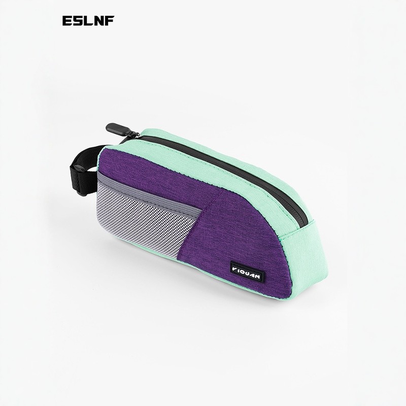 自行车拼色上管包公路车前梁包山地车骑行置物包大容量骑行装备