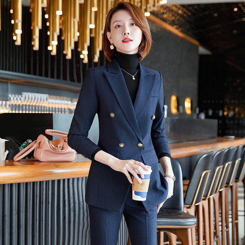 职业装气质女神范西服正装工作服经理干练西装套装女秋冬工装春秋