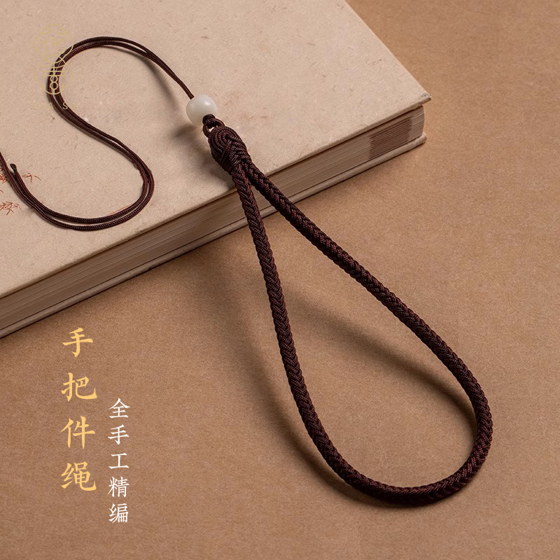花素菩提苹果珠手把件挂绳