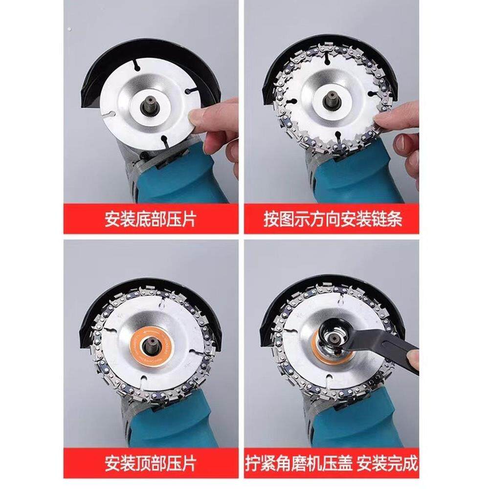 4寸木工锯片100型角磨机炼条锯盘木工用切割片高精度通用盘锯炼