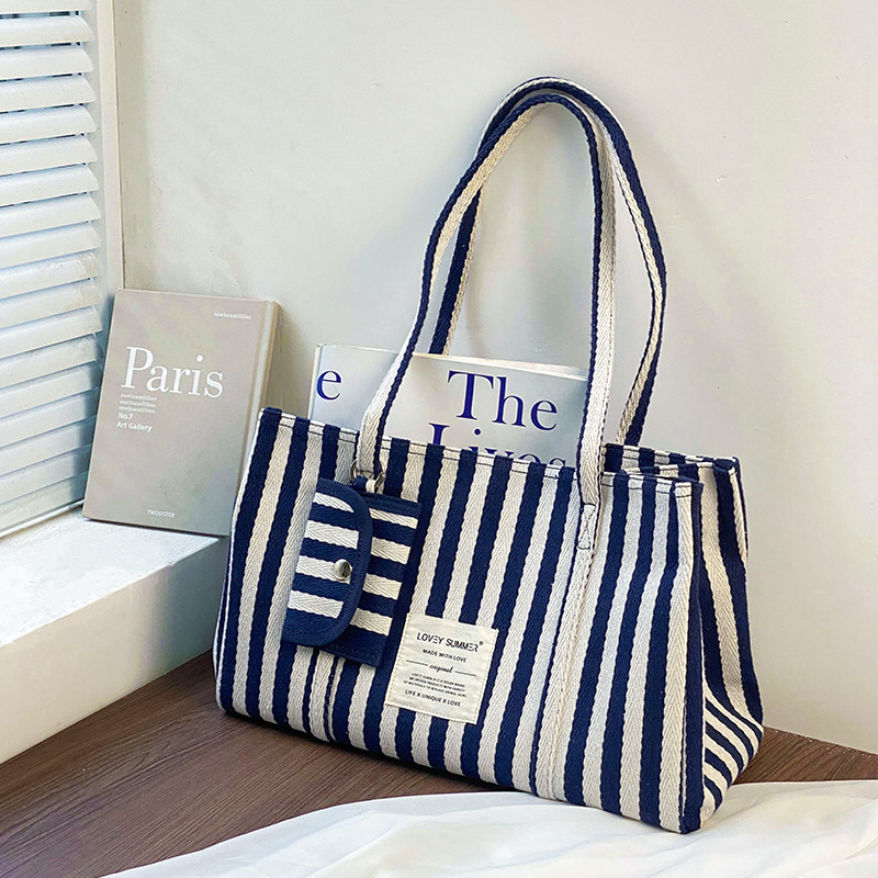 芝秀帆布包2024新款大容量托特包